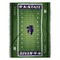 Sleep Squad Kansas State Wildcats Football Field 60” x 80” Throw College Blanket